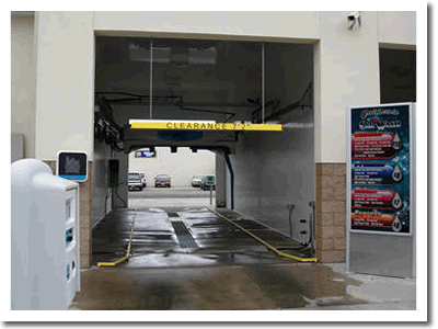 touchless drive through car wash